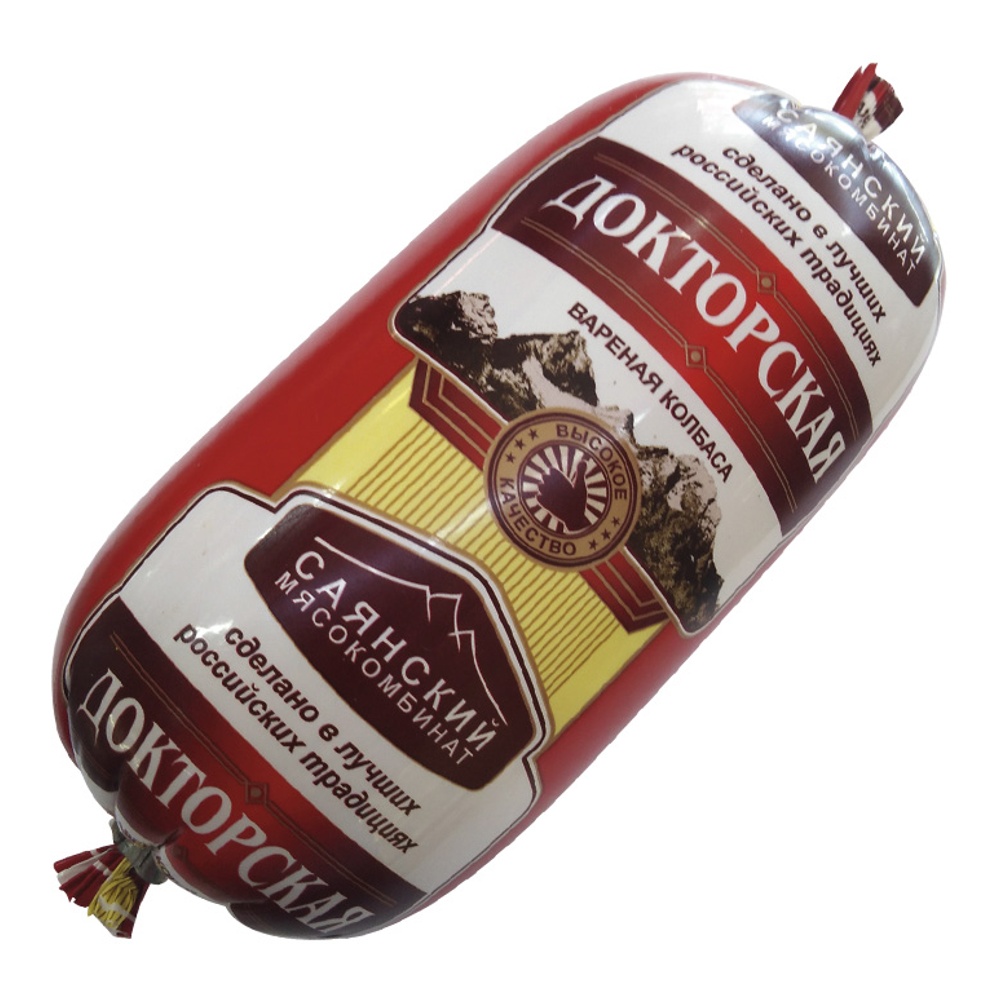 Колбаса Докторская ГОСТ 400г Саянский МК