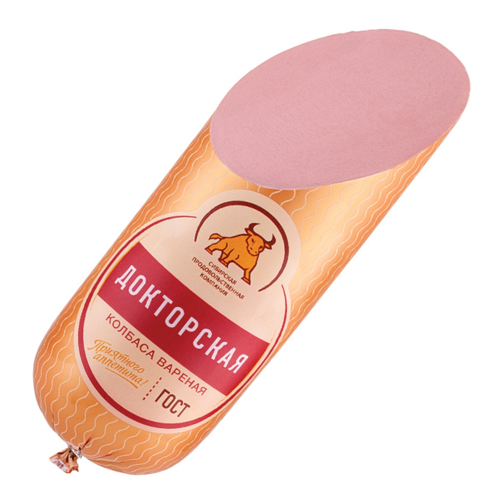 Колбаса Докторская ГОСТ в/с в п/а 450г СПК