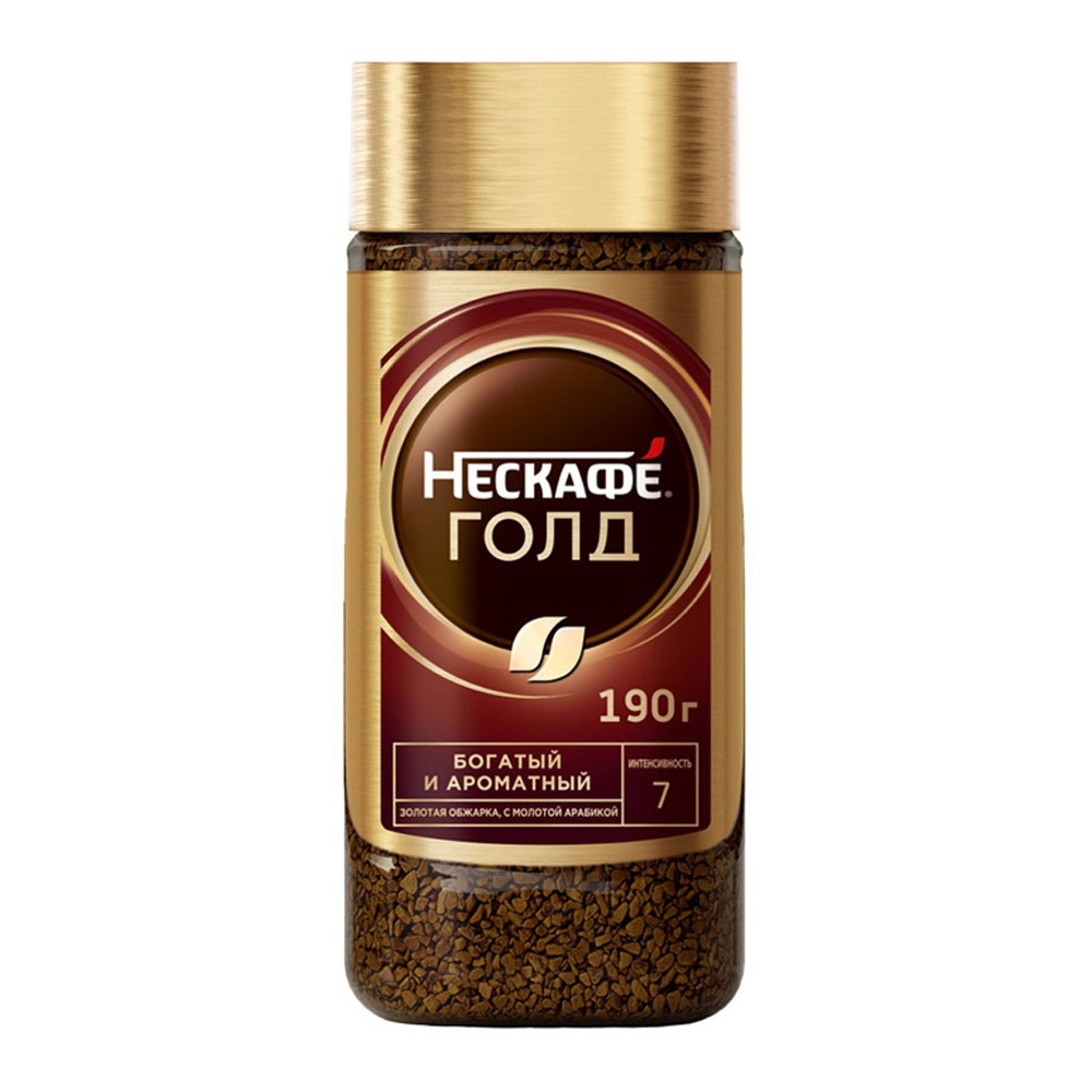 Кофе Нескафе Голд 190г