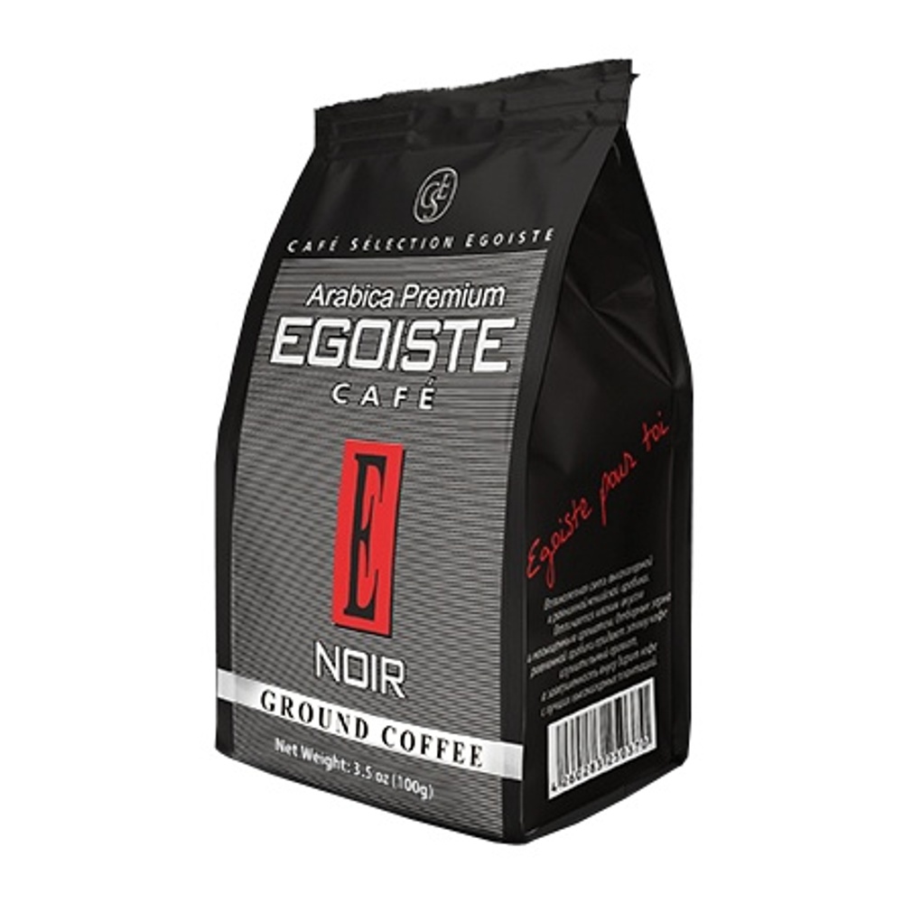Кофе Эгоист Нуар молотый 100г