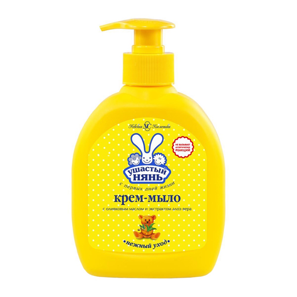 Крем-мыло жидкое Ушастый Нянь с алоэ 300мл а12450