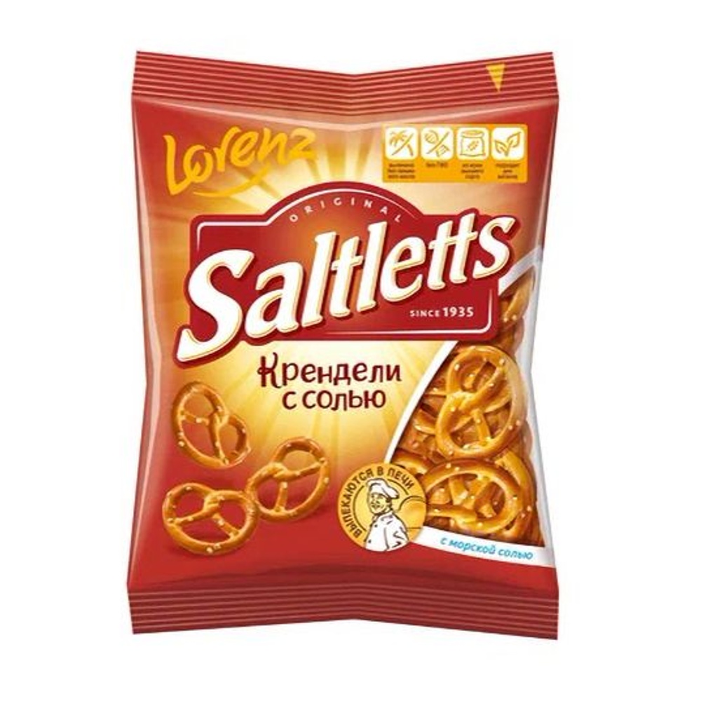 Крендель Салтлеттс с солью 150г