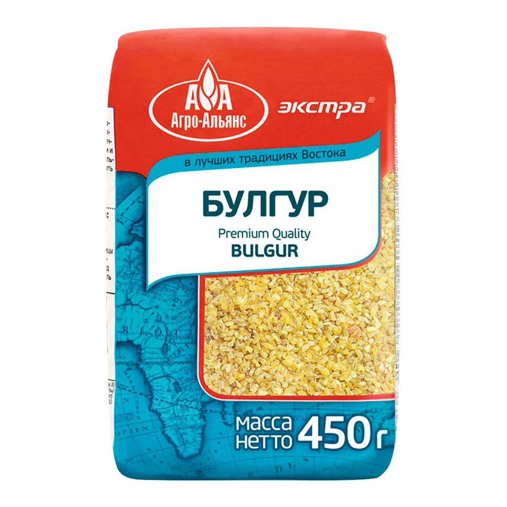 Крупа Агроальянс Экстра Пшеничная Булгур 450г