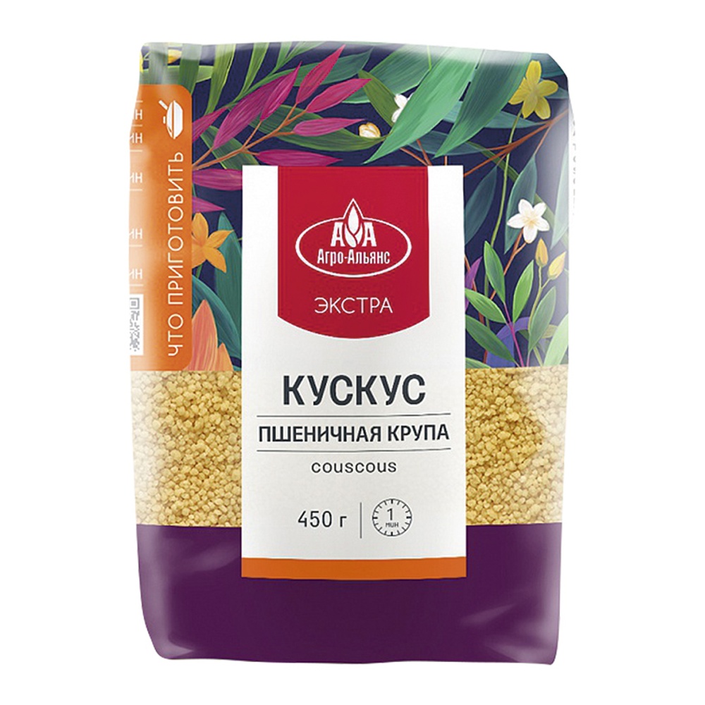 Крупа Агро-Альянс Экстра Пшеничная Кускус 450г