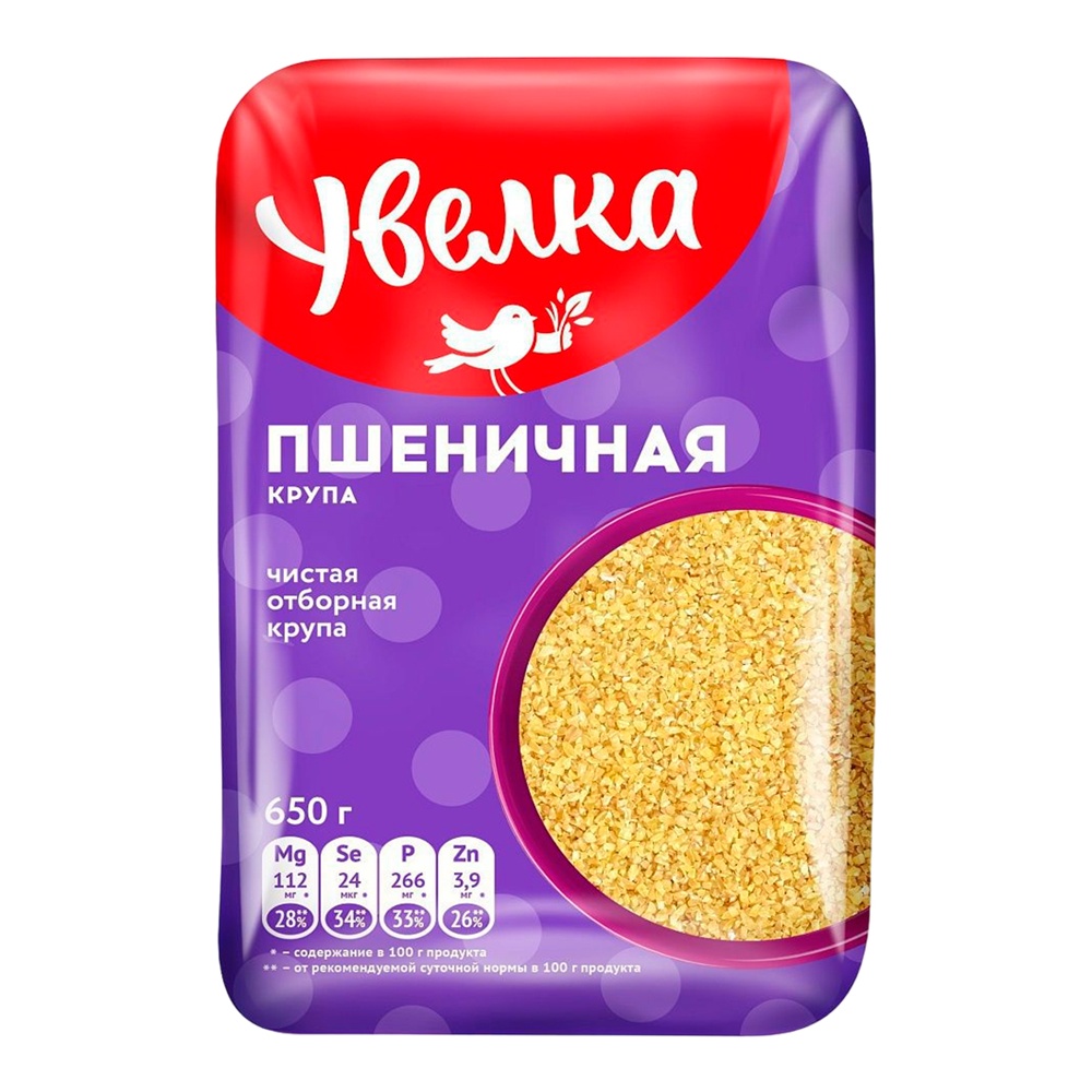 Крупа Увелка Пшеничная 650г