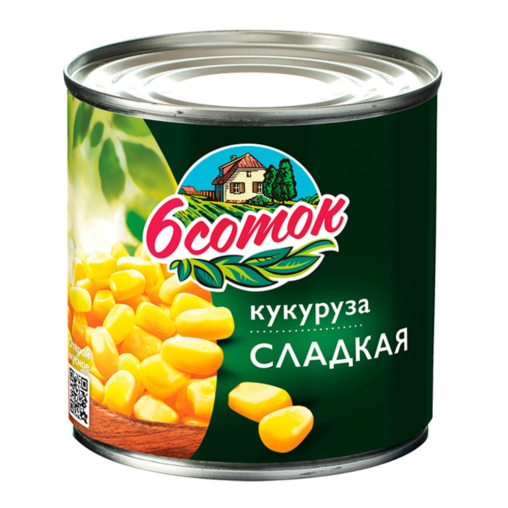 Кукуруза 6 Соток 425мл