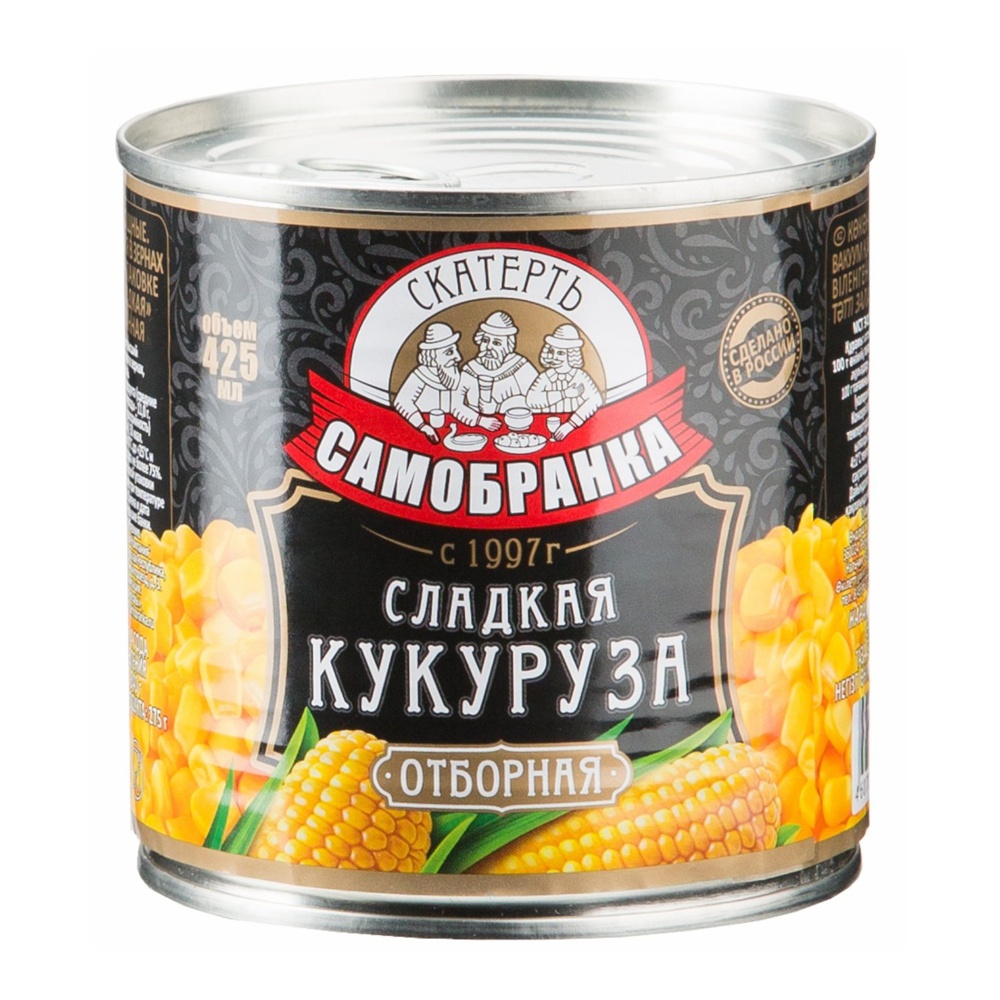 Кукуруза Скатерть Самобранка в/с 340г