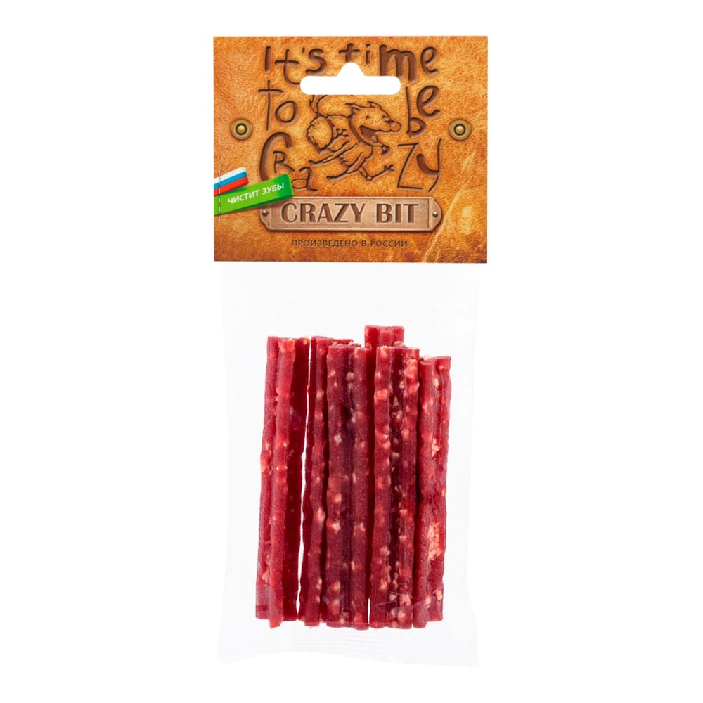 Лакомство для животных Титбит Мясные палочки с Говядиной для мелких собак 6шт