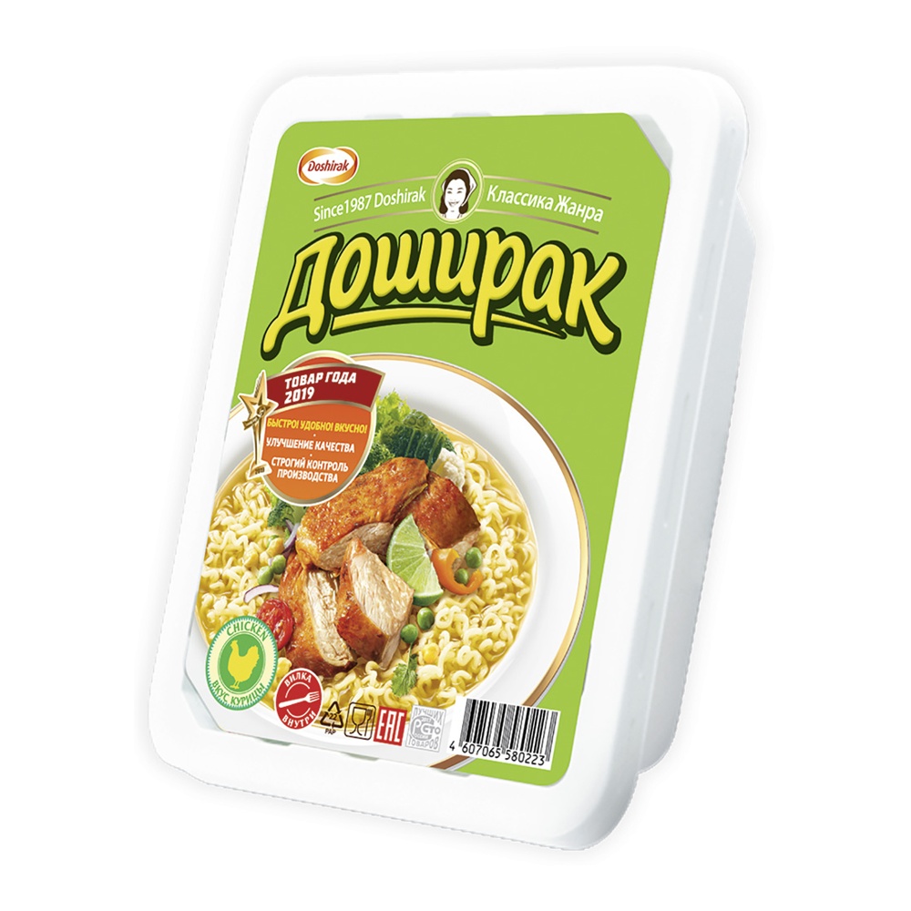 Лапша Доширак со вкусом курицы 90г