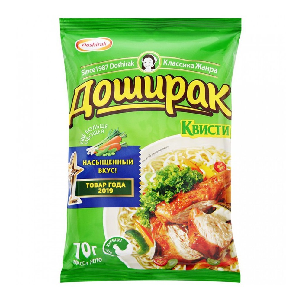 Лапша Доширак Квисти со вкусом курицы 70г