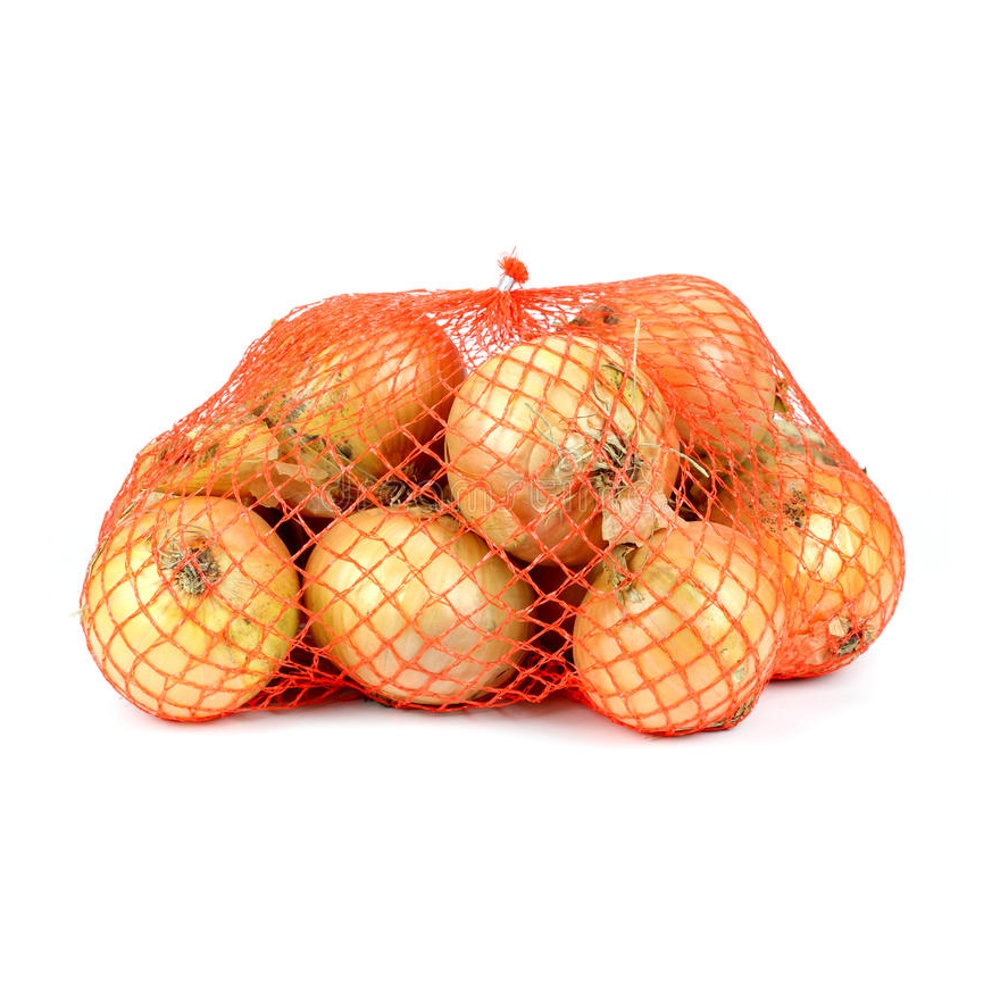 Лук репчатый фасованный в сетку 2кг Наш Лидер