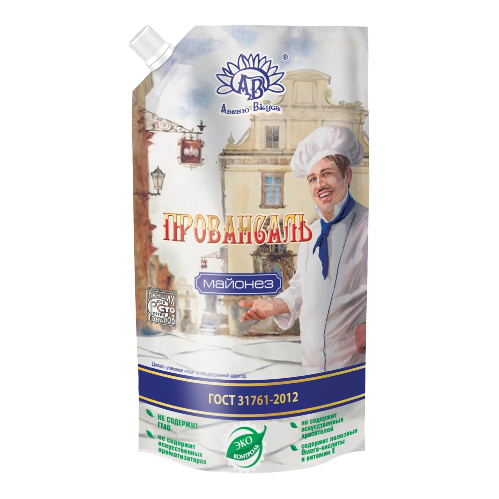 Майонез Авеню вкуса Провансаль 50% 200г