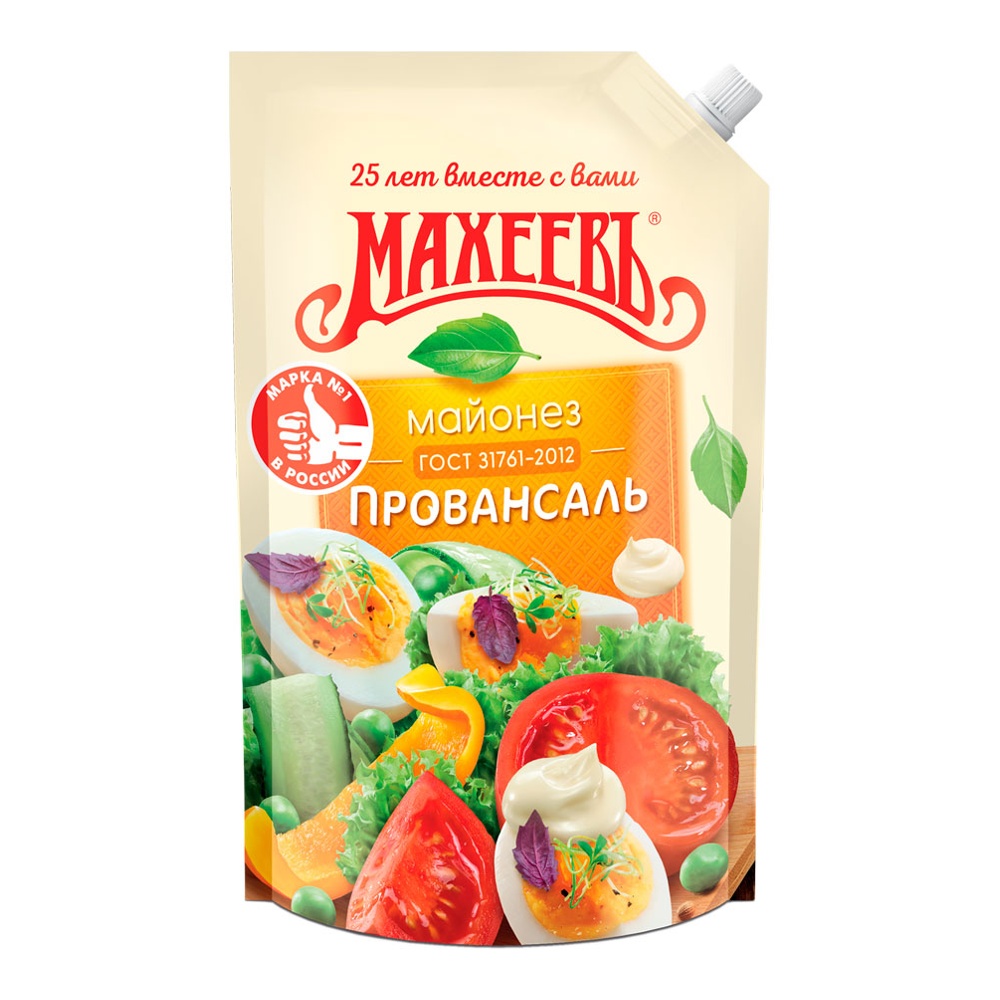 Майонез Махеевъ Премиум Провансаль 50,5% 770г с дозатором