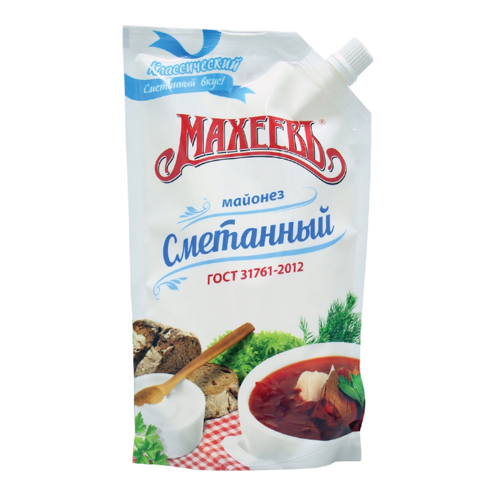 Майонез Махеевъ Сметанный 50,5% 380г
