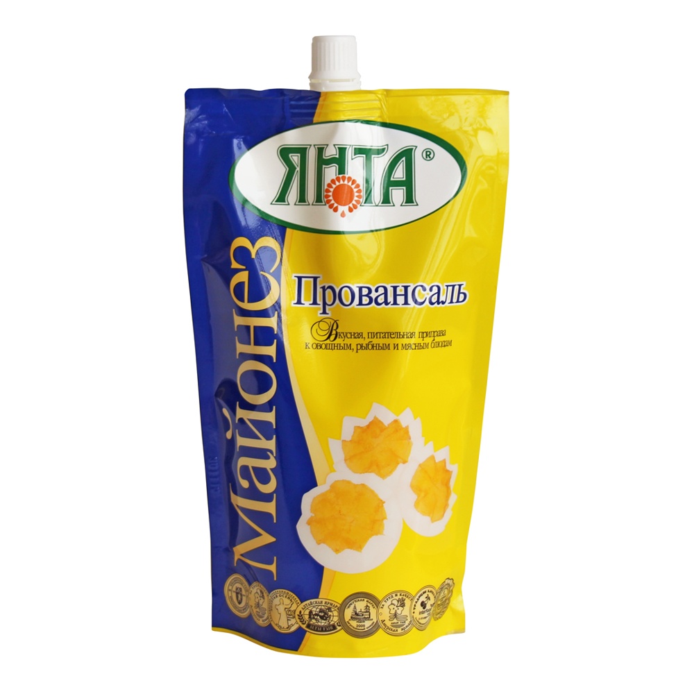Майонез Янта Провансаль 67% 400г с дозатором