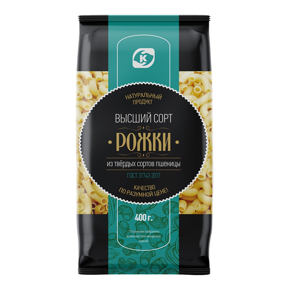 Мак изд Командор Рожки 400г