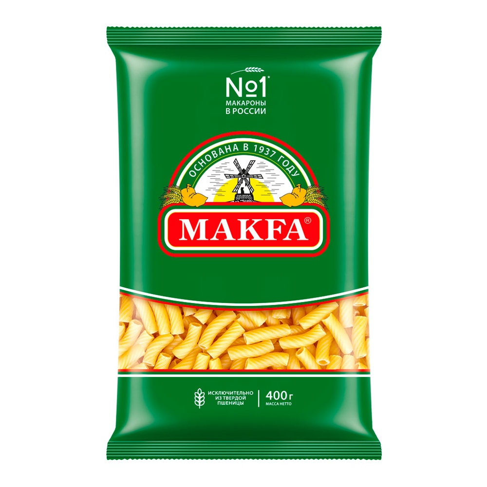 Макароны Макфа Рожки 400г