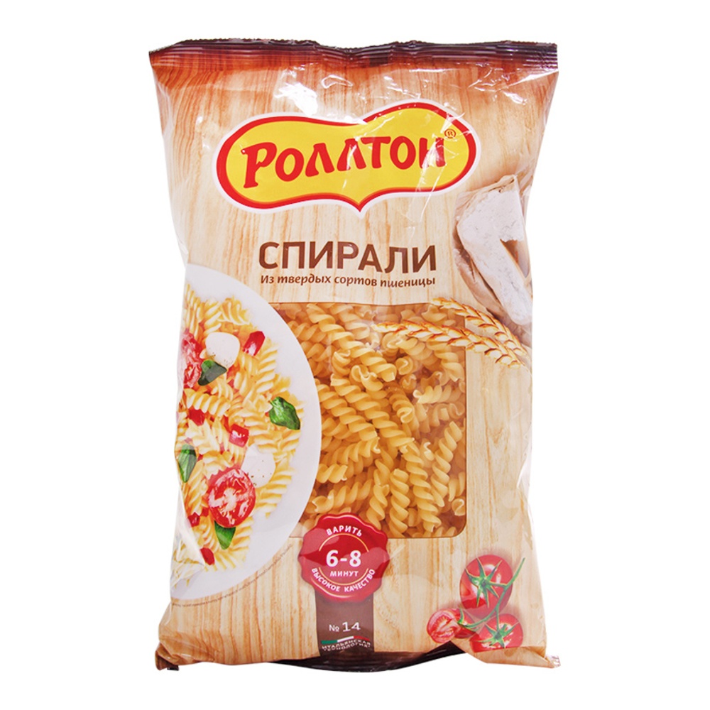 Макароны Роллтон Спирали 400г