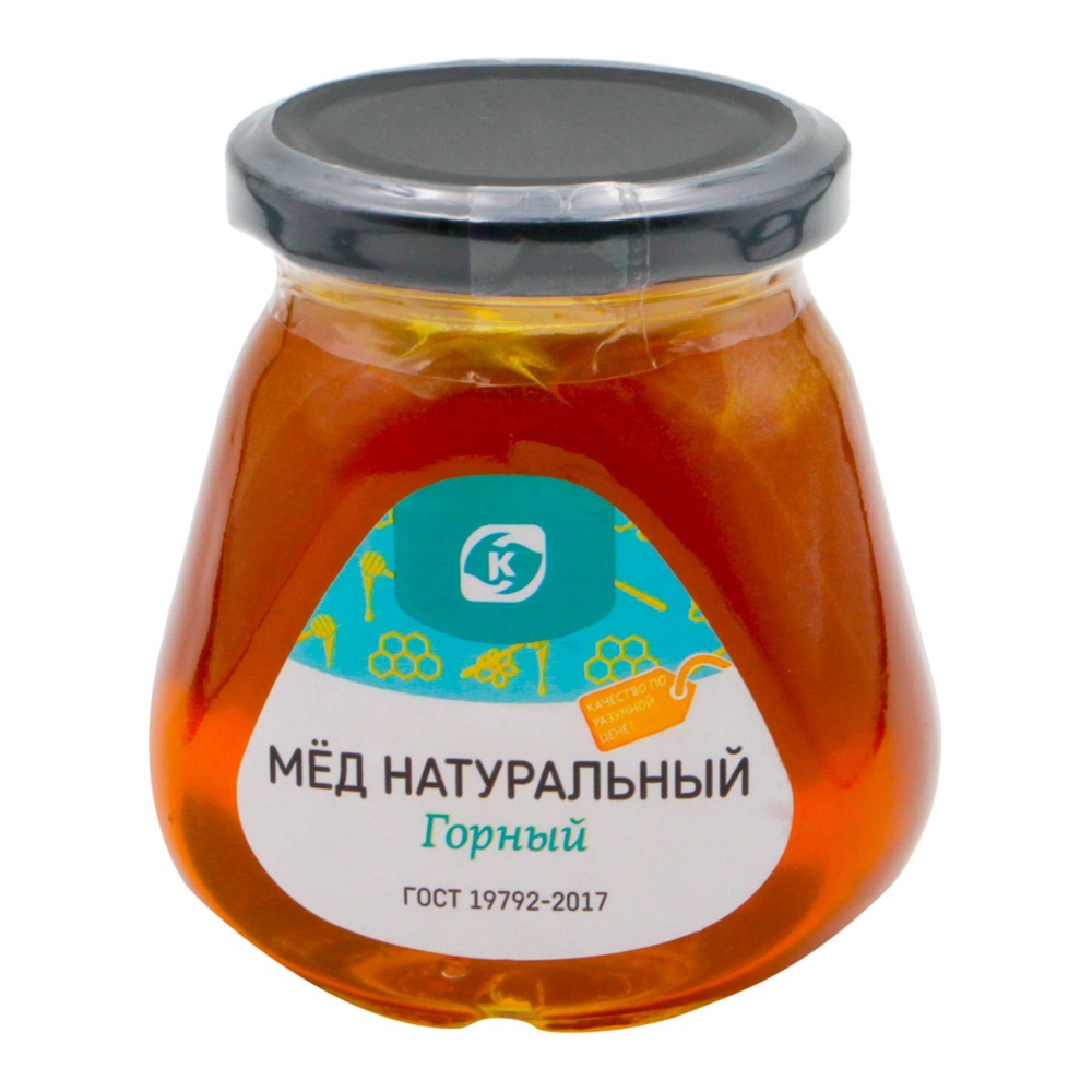 Мед Командор натуральный горный 350г