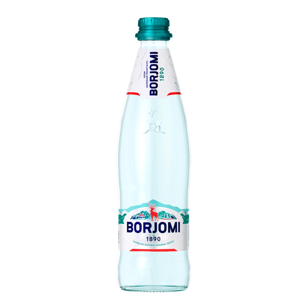 Минеральная вода Боржоми лечебно-столовая газированная 0,5л