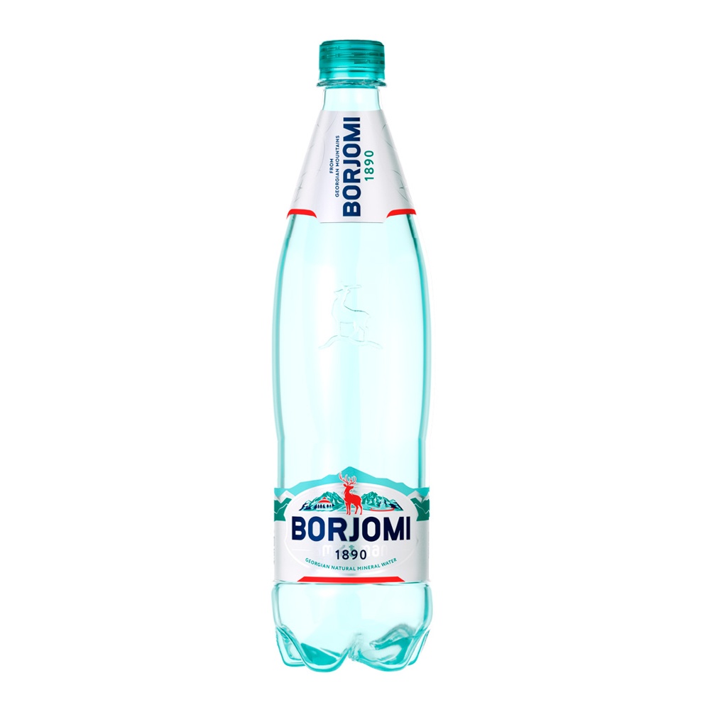 Минеральная вода Боржоми лечебно-столовая газированная 0,75л