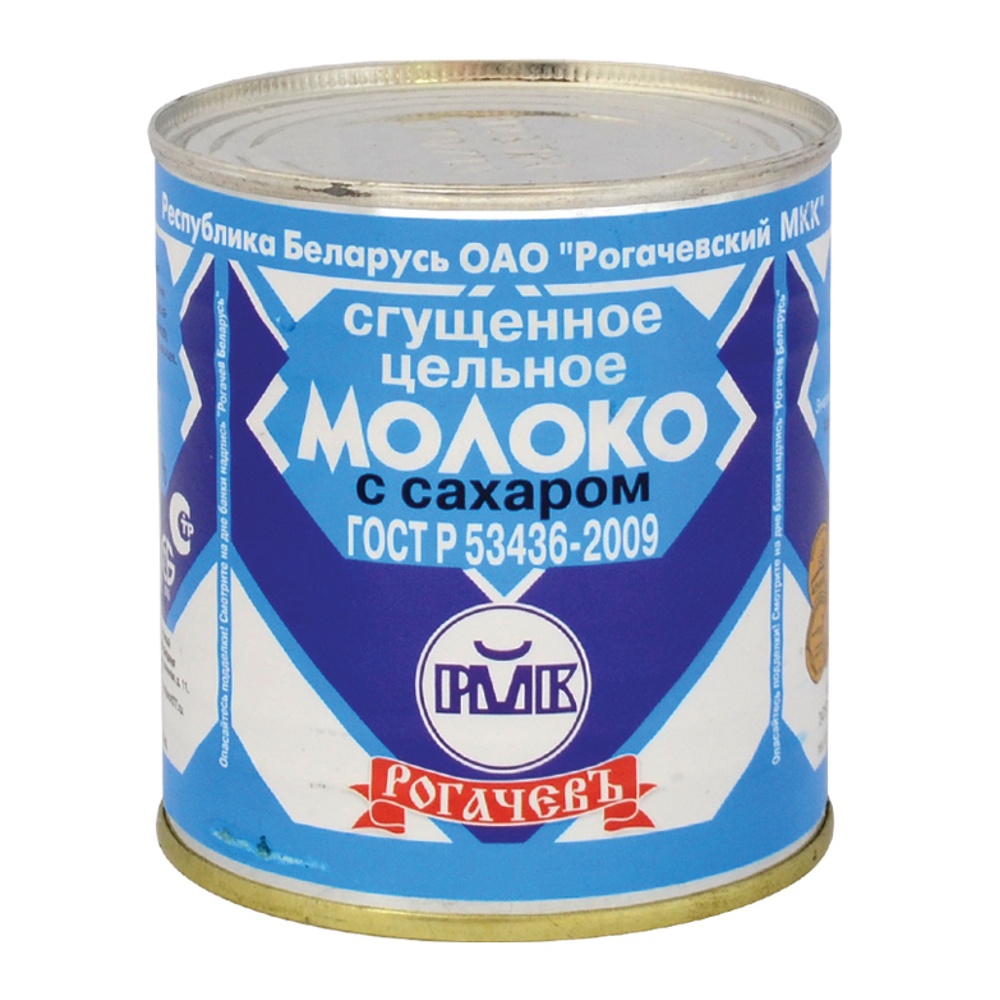 Молоко сгущенное с сахаром Рогачевский МКК 8,5% 380г