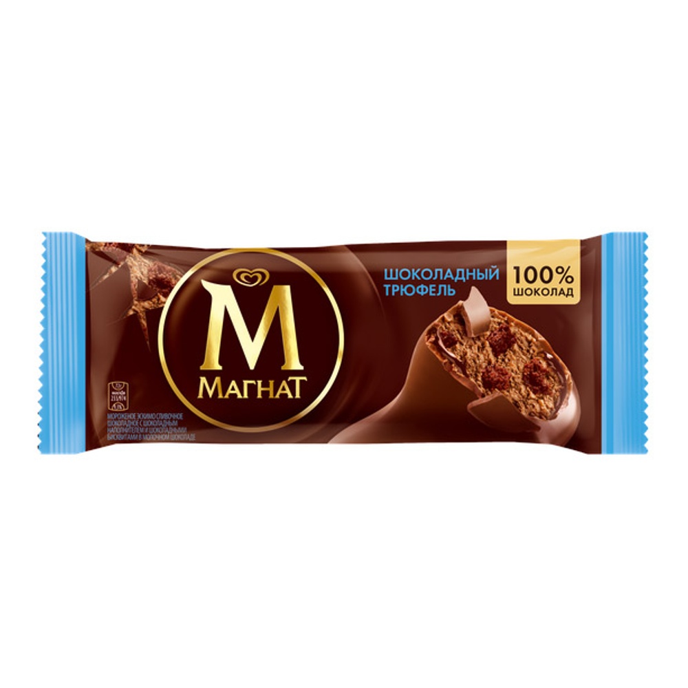 Мороженое Инмарко Магнат Шоколадный трюфель 72г