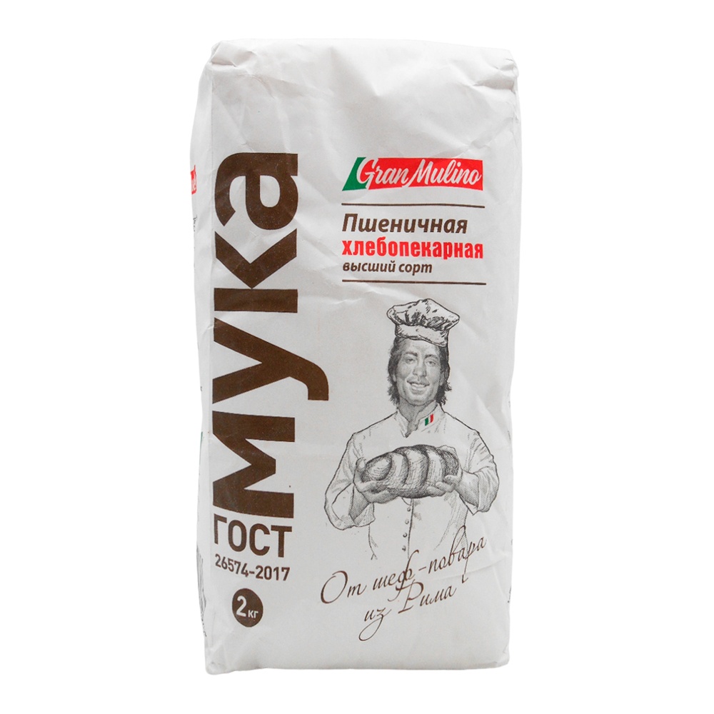 Мука Гранмулино пшеничная в/с 2кг