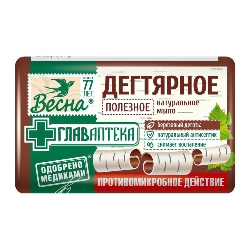 Мыло Дегтярное 90г