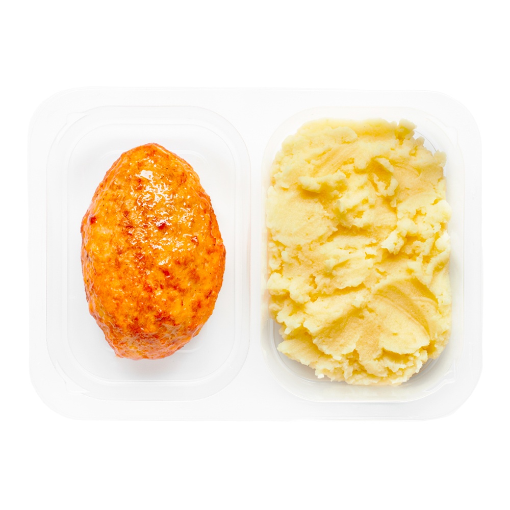 Котлета куриная Особенная с картофельным пюре 250г