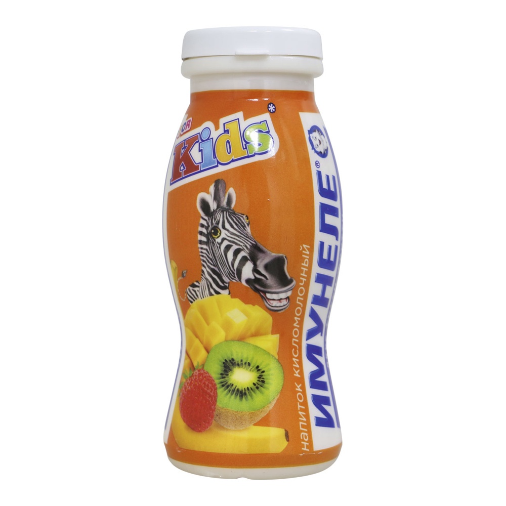 Напиток кисломолочный Имунеле Нео Кидс с 3-х лет 1,5% 100г Тутти-Фрутти