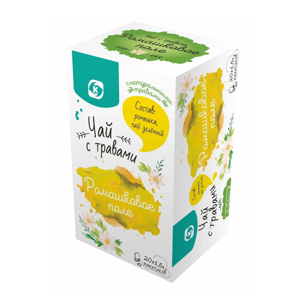 Напиток чайный Командор Ромашковое поле 20п*1,5г