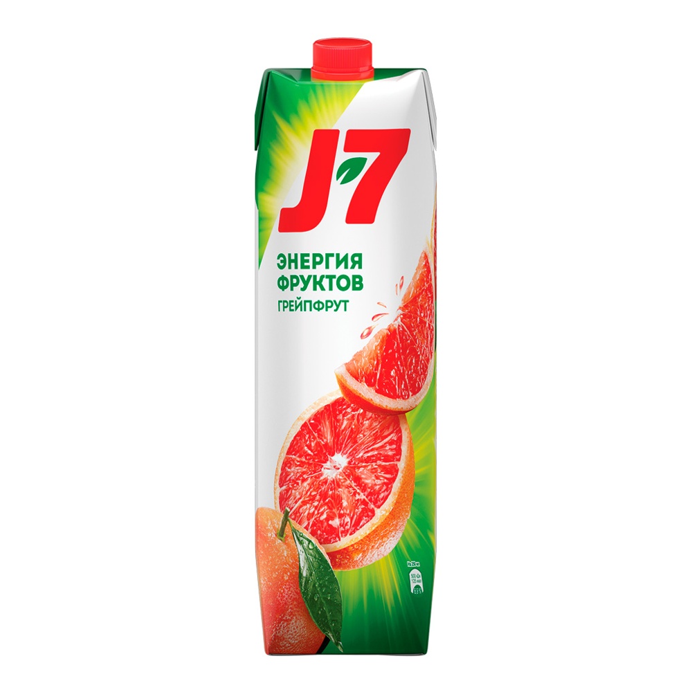 Нектар J7 0,97л Грейпфрут красный, призма