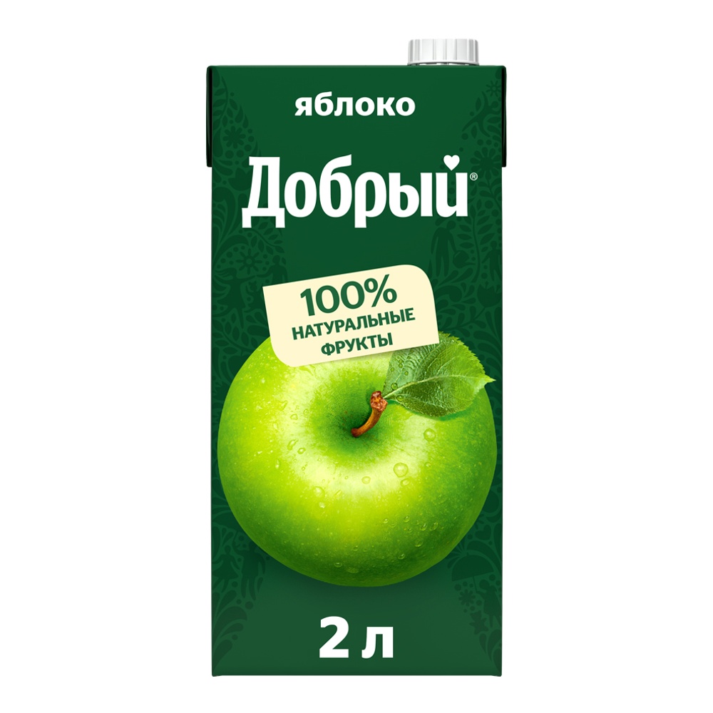 Нектар Добрый 2л Яблоко