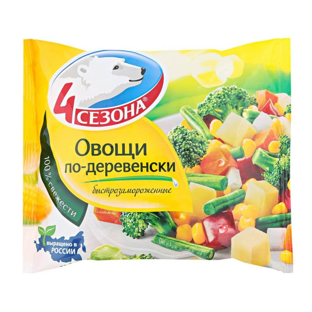 Овощи 4 Сезона по-деревенски с/м 400г