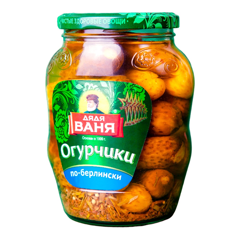 Огурцы Дядя Ваня маринованные По-берлински 680г