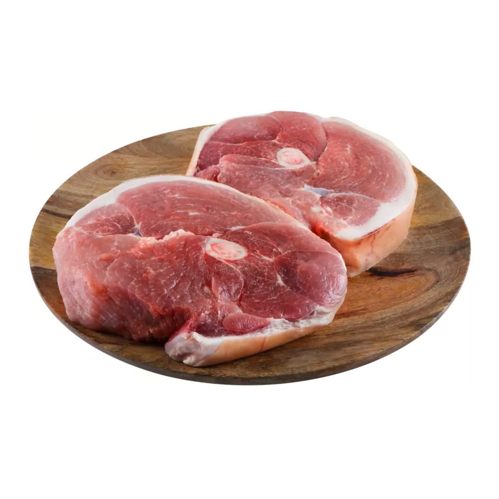 Окорок свиной на кости охлажденный вес Мясноярье