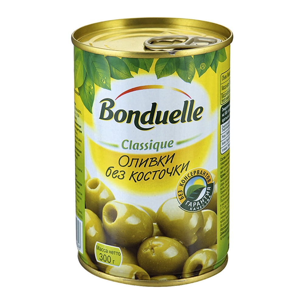 Оливки Бондюэль б/к 300г ж/б ключ
