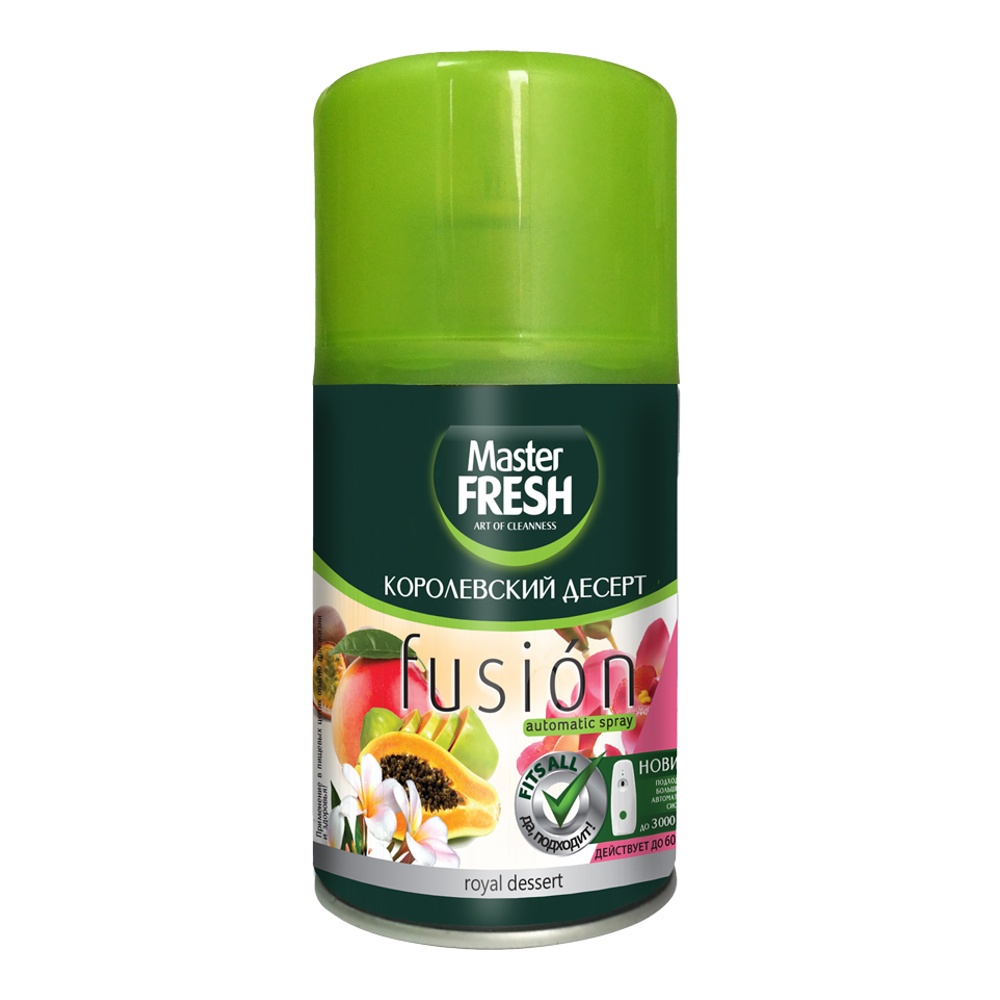 Освежитель воздуха Мастер Фреш автомат Королевский десерт 250мл сменный балон