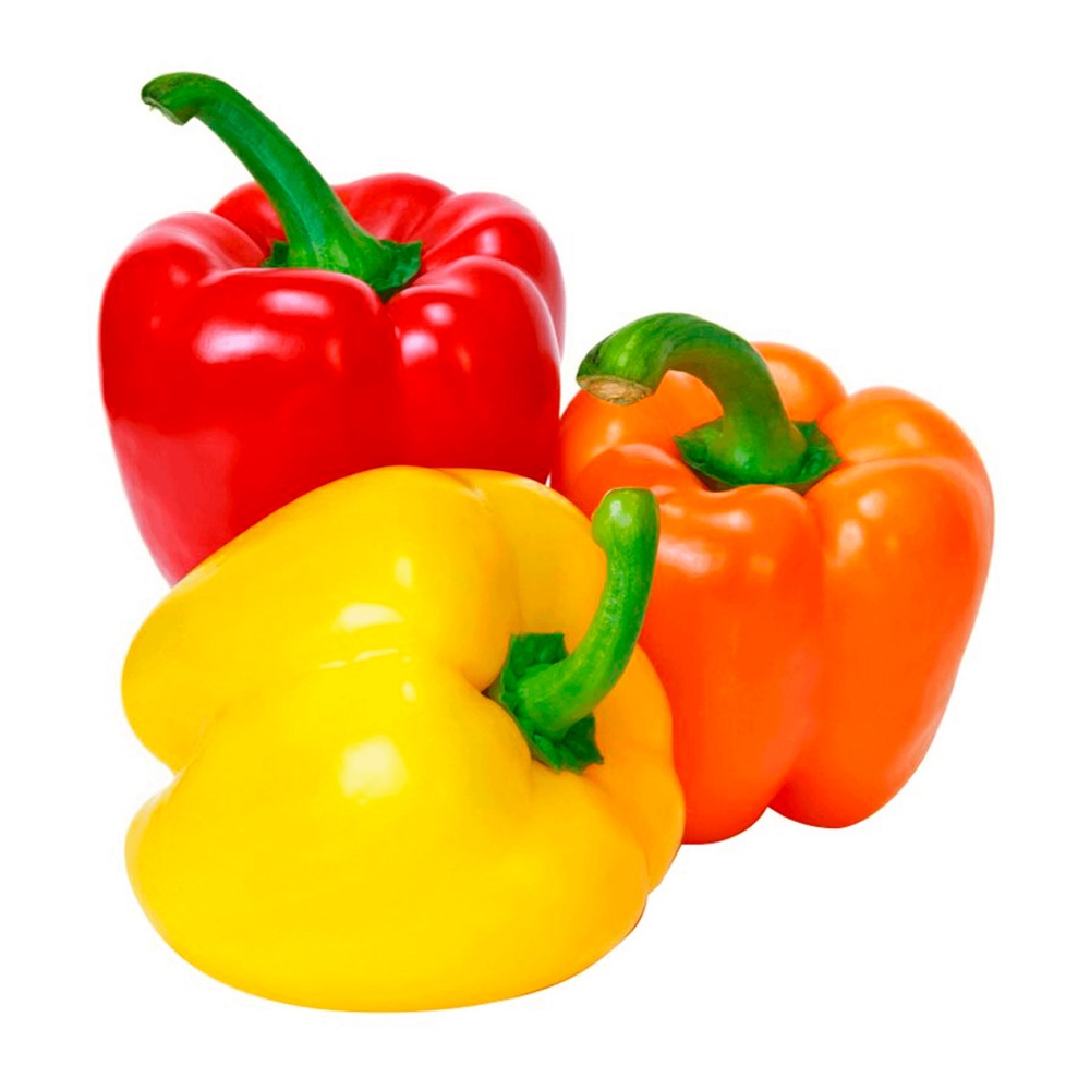 Перец разноцветный болгарский вес