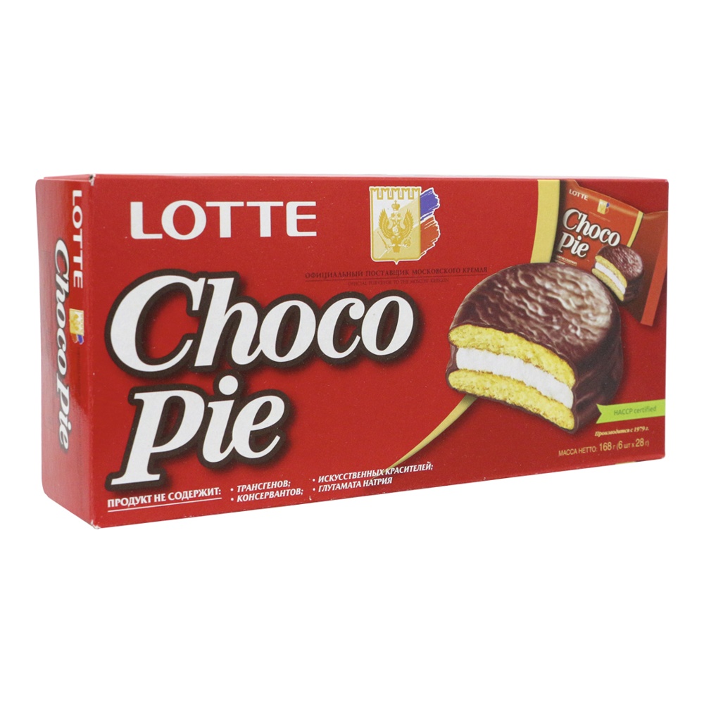 Печенье Лотте Чоко Пай 28г*6
