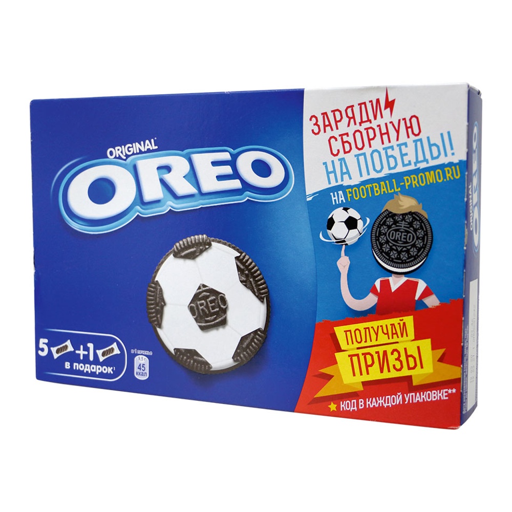 Печенье Орео с какао и начинкой с ванильным вкусом 228г