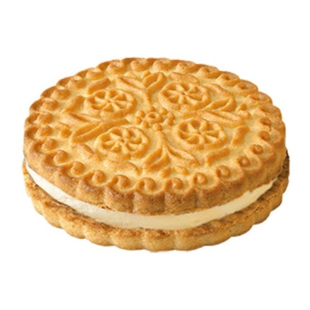 Печенье Черногорский КК Романтика вкуса сахарное с начинкой Сливочный аромат вес