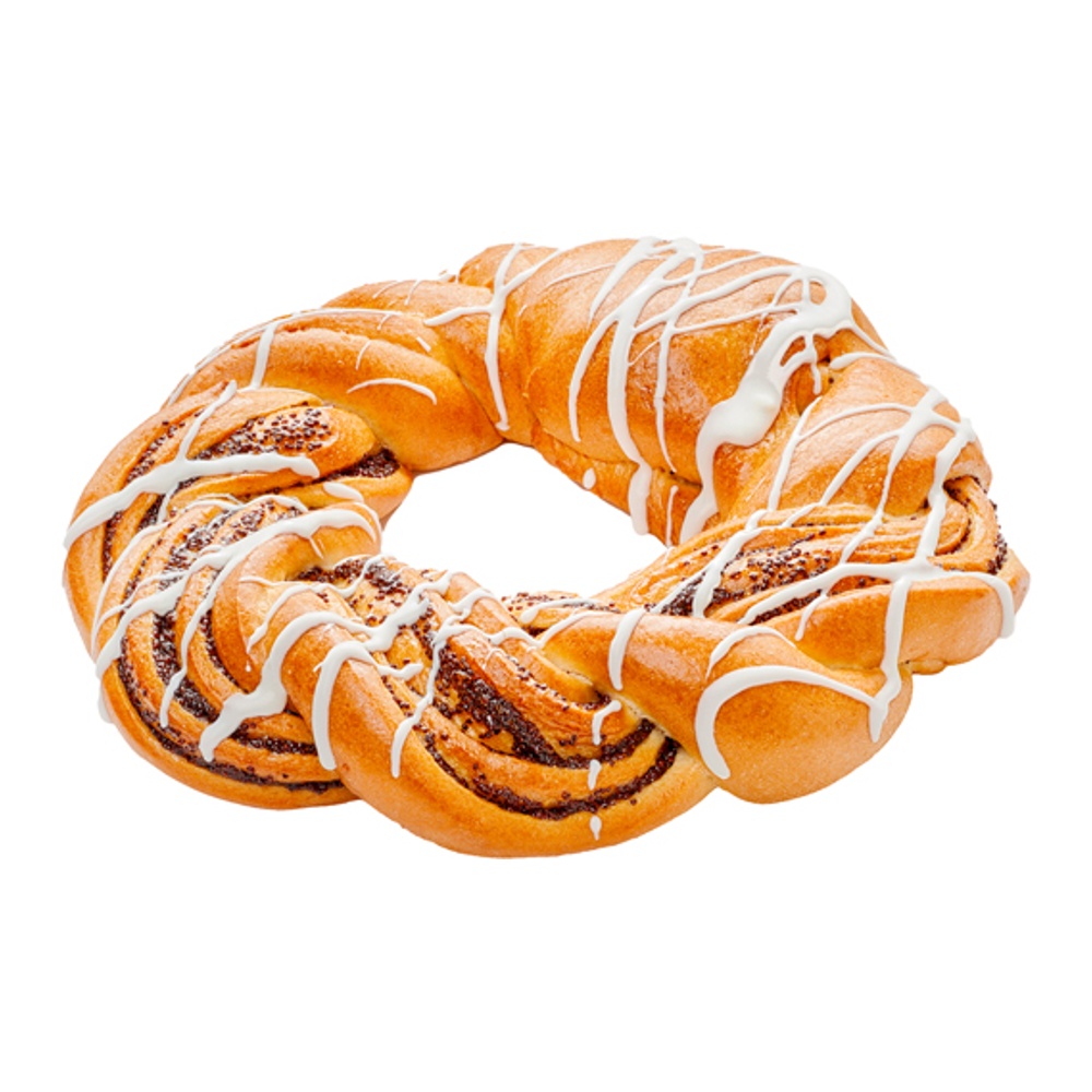 Плетенка маковая сдобная 150г Командор