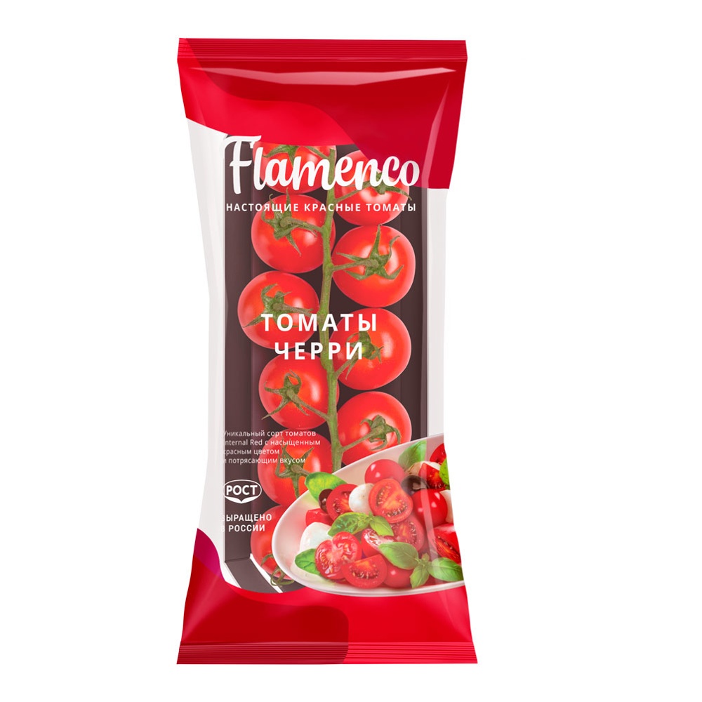 Томаты черри Фламенко на ветке 250г