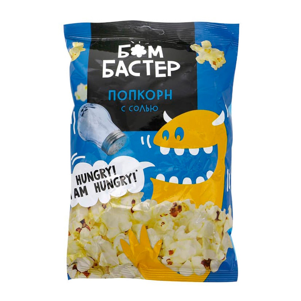 Попкорн Бомбастер со вкусом соли 35г