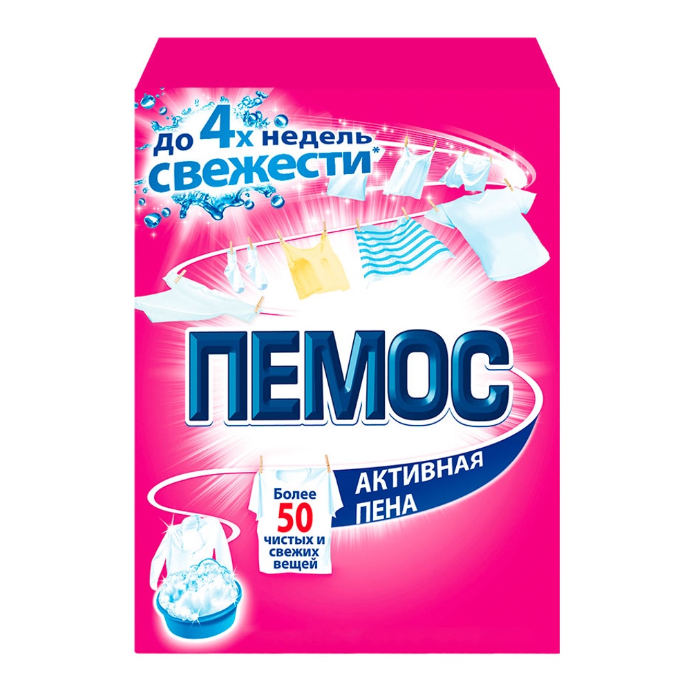 Стиральный порошок Пемос ручная стирка 350г
