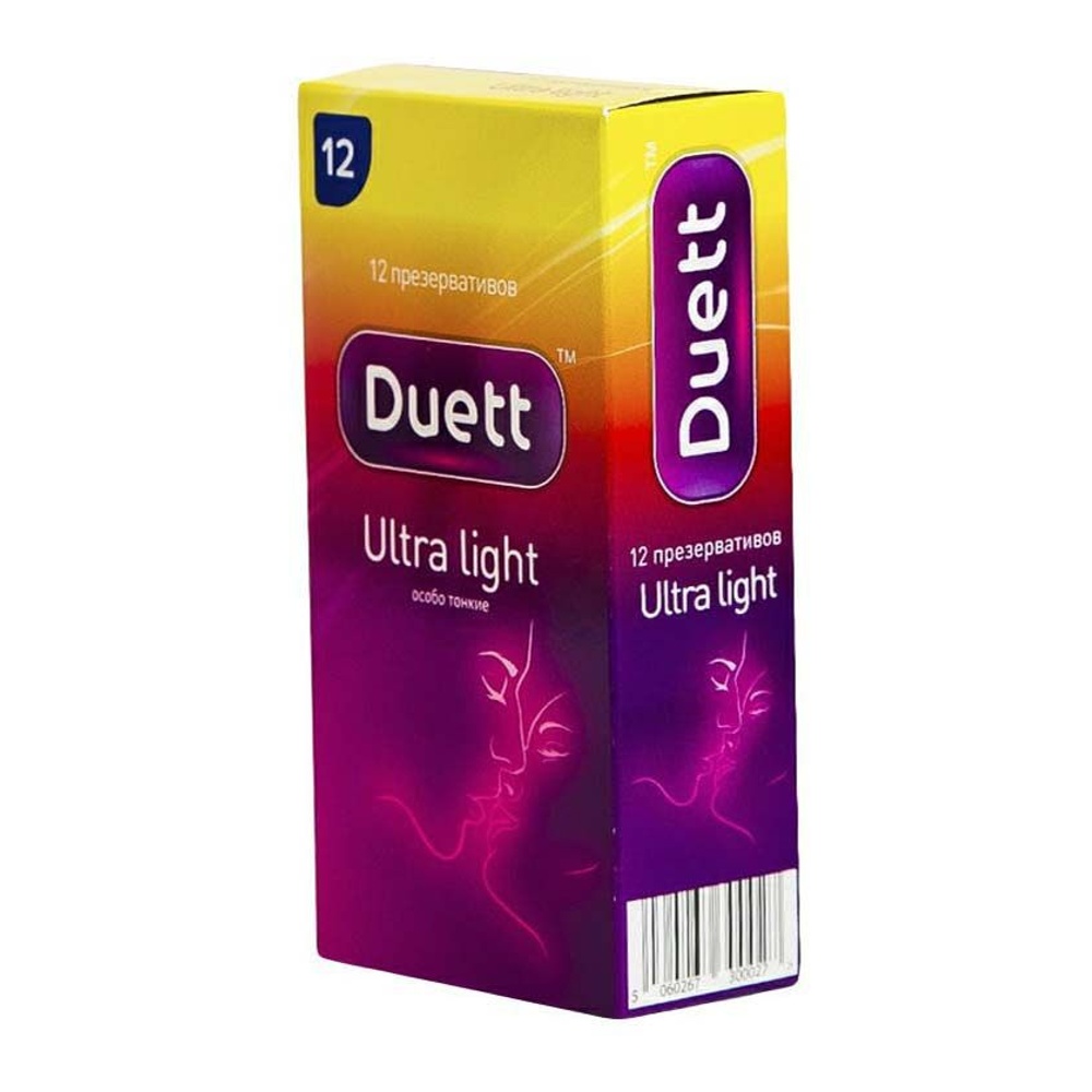 Презервативы Дуэт Ультратонкие 12шт