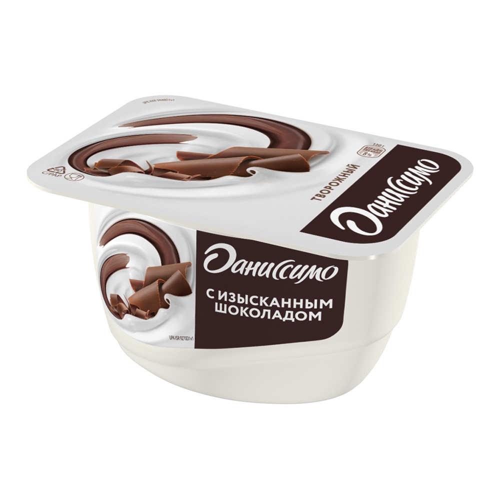 Продукт творожный Даниссимо 6,7% 130г шоколад