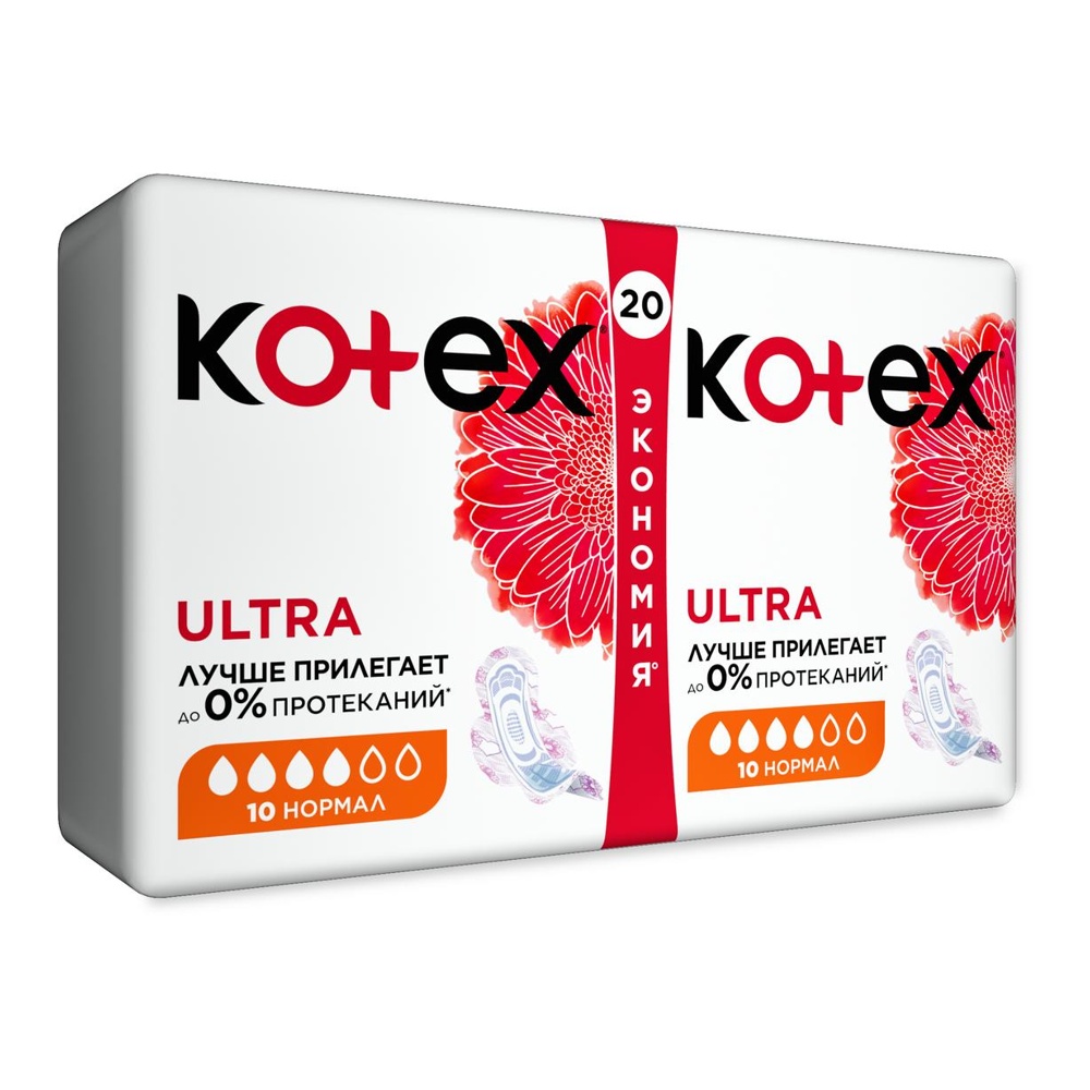Прокладки Котекс Ультра Драй Нормал 20шт